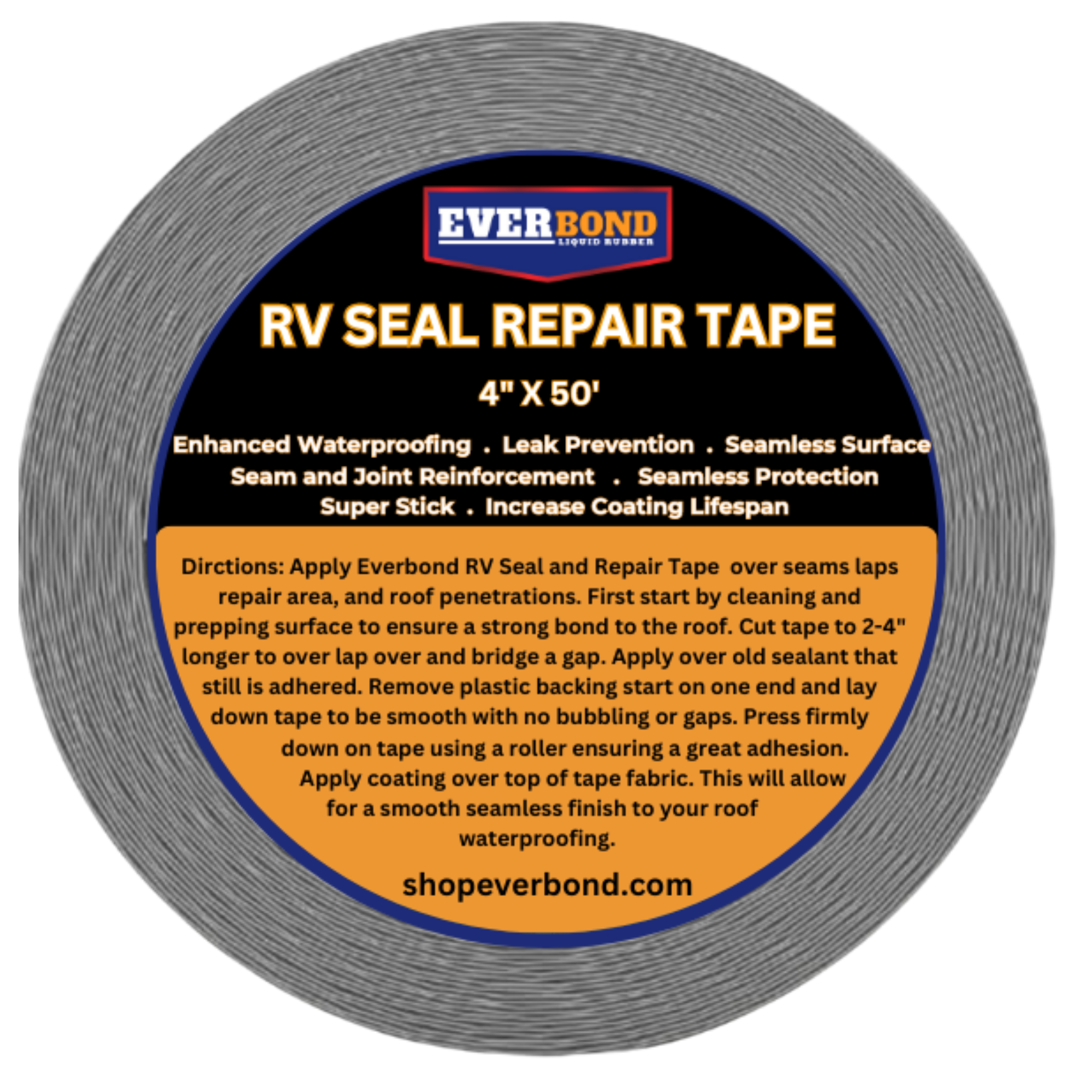 Extreme Rv Adhesive RV Roof Seal Repair Tape - Everbond – Tough Tech Coatings